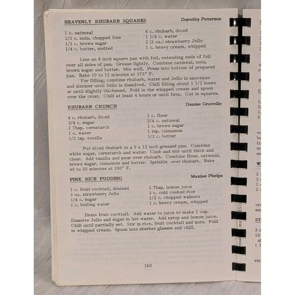 1992 Sharing Recipes Cookbook MN 1st Presbyterian Church Wrenshall Hot Dish Vtg - Picture 11 of 15